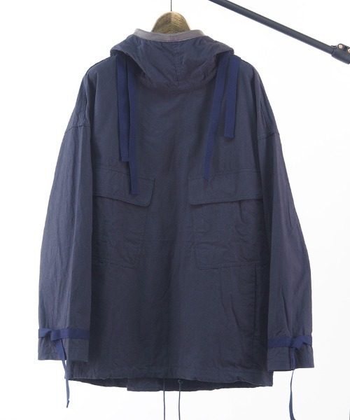 EGO TRIPPING(エゴトリッピング)の「mj8313- SALVAGE HOODIE JACKET ジャケット(その他アウター・メンズ・ネイビー/レンガ/チャコール・46/48)」の17枚目の写真