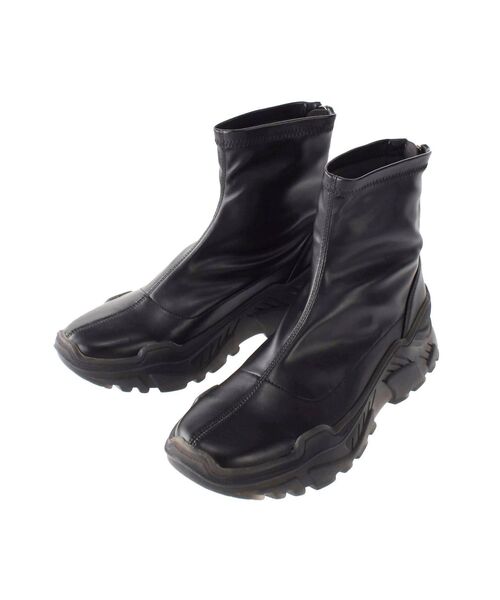 jouetie（ジュエティ）の「スニーカーソールブーツ（ブーツ・レディース・オフホワイト/ブラック・M/L）」の5枚目の写真