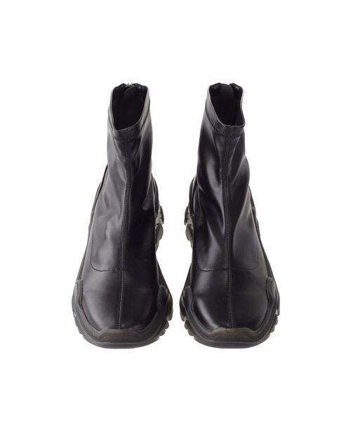 jouetie（ジュエティ）の「スニーカーソールブーツ（ブーツ・レディース・オフホワイト/ブラック・M/L）」の4枚目の写真