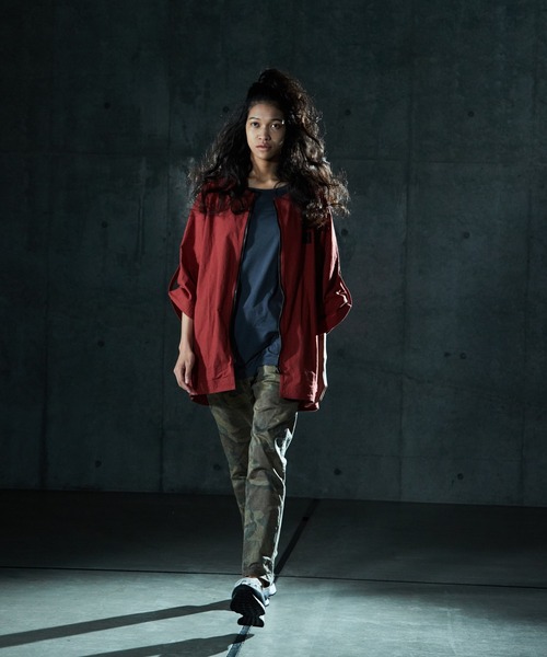 VIRGOwearworks(ヴァルゴウェアワークス)の「NO COLLAR CANNON SHELL(ノーカラージャケット・メンズ・ブラック/ブルー/バーガンディー・2/3/4)」の21枚目の写真