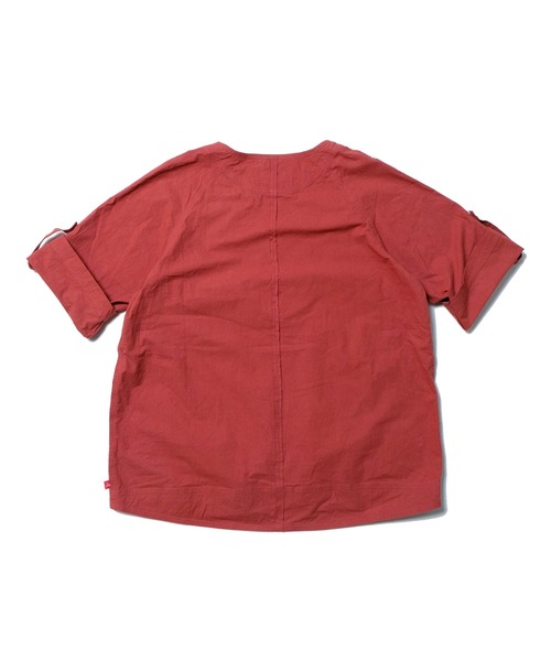 VIRGOwearworks(ヴァルゴウェアワークス)の「NO COLLAR CANNON SHELL(ノーカラージャケット・メンズ・ブラック/ブルー/バーガンディー・2/3/4)」の13枚目の写真