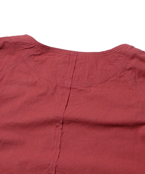 VIRGOwearworks(ヴァルゴウェアワークス)の「NO COLLAR CANNON SHELL(ノーカラージャケット・メンズ・ブラック/ブルー/バーガンディー・2/3/4)」の14枚目の写真