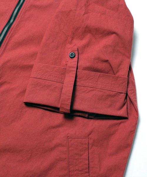 VIRGOwearworks(ヴァルゴウェアワークス)の「NO COLLAR CANNON SHELL(ノーカラージャケット・メンズ・ブラック/ブルー/バーガンディー・2/3/4)」の15枚目の写真