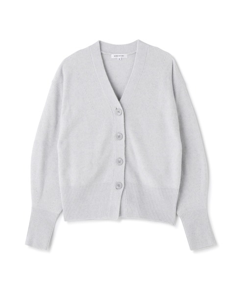 NATURAL BEAUTY BASIC(ナチュラルビューティーベーシック)の「フォルムニットカーディガン(カーディガン/ボレロ・レディース・グレー/オレンジ/オフホワイト・MEDIUM)」の20枚目の写真