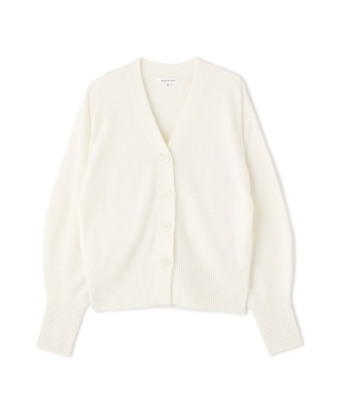 NATURAL BEAUTY BASIC(ナチュラルビューティーベーシック)の「フォルムニットカーディガン(カーディガン/ボレロ・レディース・グレー/オレンジ/オフホワイト・MEDIUM)」の22枚目の写真