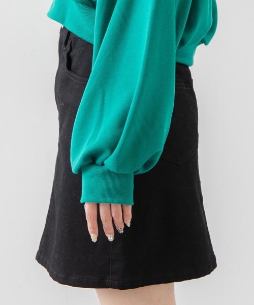 WEGO（ウィゴー）の「WEGO/タイトミニスカート（スカート・レディース・ブラック/ホワイト/インディゴブルー・SMALL/MEDIUM/LARGE/X-SMALL）」の14枚目の写真