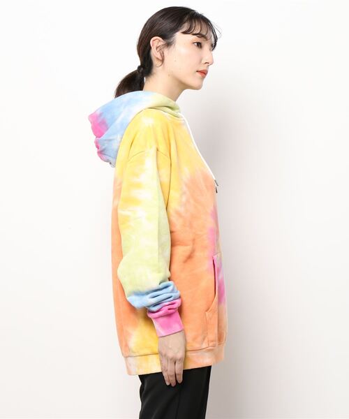 FRANKLIN & MARSHALL（フランクリンマーシャル）の「/FRANKLIN ＆ MARSHALL/TIEDYE PK - プリントパーカー（パーカー・レディース・レインボー/ネイビー/ブラック・MEDIUM/LARGE/X-LARGE）」の10枚目の写真