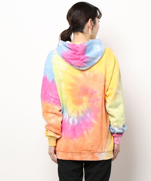 FRANKLIN & MARSHALL（フランクリンマーシャル）の「/FRANKLIN ＆ MARSHALL/TIEDYE PK - プリントパーカー（パーカー・レディース・レインボー/ネイビー/ブラック・MEDIUM/LARGE/X-LARGE）」の11枚目の写真
