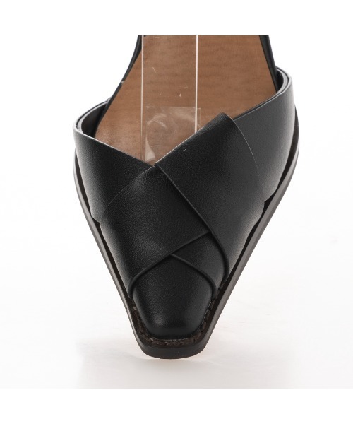 EVOL（イーボル）の「【EVOL】EVOL ×Yukko コラボストラップミュール AS30464（パンプス・レディース・ブラック/ベージュ/ブラウン・S/M/L）」の8枚目の写真