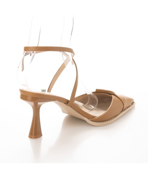 EVOL（イーボル）の「【EVOL】EVOL ×Yukko コラボストラップミュール AS30464（パンプス・レディース・ブラック/ベージュ/ブラウン・S/M/L）」の21枚目の写真