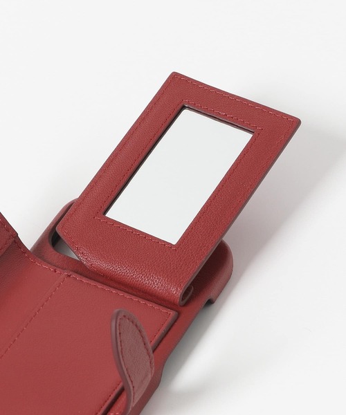 tov（トーヴ）の「『別注』tov　iphonecase 13（スマホケース/カバー・レディース・レッド/アイボリー/モカ・-）」の10枚目の写真