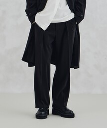 tk.TAKEO KIKUCHI | ダブルクロス ボックスプリーツパンツ(その他パンツ)