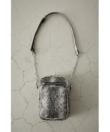 3D POCKET SQUARE SHOULDER BAG/3Dポケットスクエアショルダーバッグ