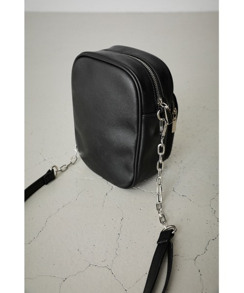 AZUL by moussy（アズールバイマウジー）の「3D POCKET SQUARE SHOULDER BAG/3Dポケットスクエアショルダーバッグ（ショルダーバッグ・レディース・ブラック/アイボリー/グレー系その他/ライトベージュ・FREE）」の17枚目の写真