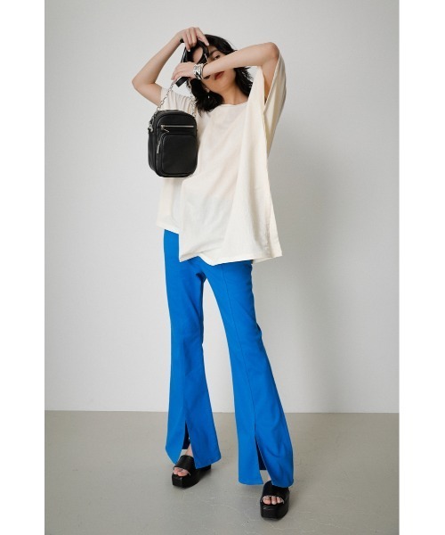 AZUL by moussy（アズールバイマウジー）の「3D POCKET SQUARE SHOULDER BAG/3Dポケットスクエアショルダーバッグ（ショルダーバッグ・レディース・ブラック/アイボリー/グレー系その他/ライトベージュ・FREE）」の20枚目の写真