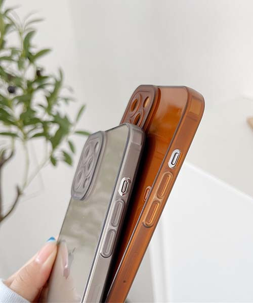 c.u.l（シーユーエル）の「艶カラー クリア iPhoneカバー アイフォンケース ipc613（スマホケース/カバー・レディース・グレー/クリア/ブラウン/グリーン・iPhone 11 Pro Max/iPhone 12 mini/iPhone 13/iPhone 13 Pro Max/iPhone XS/X/iPhone 13 Pro/iPhone 11 Pro/iPhone 11/iPhone 12 Pro/iPhone 12/iPhone 12 Pro Max/iPhone 14 Pro Max/iPhone 14 Plus/iPhone 14/iPhone 14 Pro）」の12枚目の写真