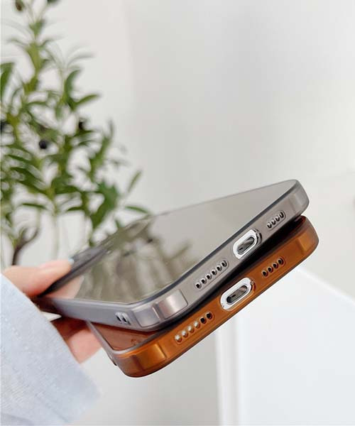 c.u.l（シーユーエル）の「艶カラー クリア iPhoneカバー アイフォンケース ipc613（スマホケース/カバー・レディース・グレー/クリア/ブラウン/グリーン・iPhone 11 Pro Max/iPhone 12 mini/iPhone 13/iPhone 13 Pro Max/iPhone XS/X/iPhone 13 Pro/iPhone 11 Pro/iPhone 11/iPhone 12 Pro/iPhone 12/iPhone 12 Pro Max/iPhone 14 Pro Max/iPhone 14 Plus/iPhone 14/iPhone 14 Pro）」の13枚目の写真