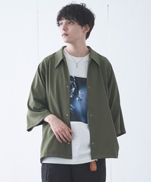 Alpinus | Alpinus - high drape raglan coach shirt  /ハイドレープラグランコーチシャツ(シャツ/ブラウス)