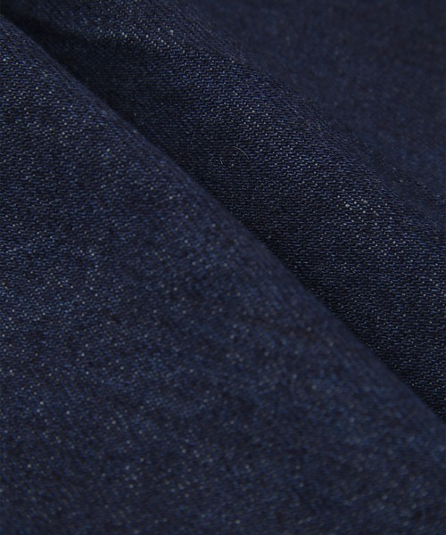 ADAM ET ROPE'（アダムエロペ）の「【サステナブル】デニムスラックス（デニムパンツ・レディース・ネイビー/サックスブルー・38/36/34）」の13枚目の写真