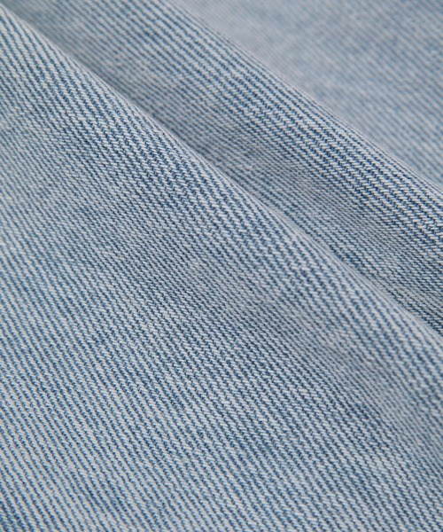 ADAM ET ROPE'（アダムエロペ）の「【サステナブル】デニムスラックス（デニムパンツ・レディース・ネイビー/サックスブルー・38/36/34）」の10枚目の写真