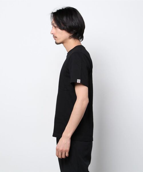 AAPE BY A BATHING APE(エーエイプバイアベイシングエイプ)の「AAPE NOW SHORT SLEEVE TEE(Tシャツ/カットソー・メンズ・ブラック/ヘザーグレー/ピンク/ブルー系その他/アイボリー/ワイン/ベージュ系その他2/ネイビー/グレー系その他/オレンジ/カーキ/パープル系その他4・MEDIUM/X-LARGE/XX-LARGE/SMALL/LARGE/XXX-LARGE)」の18枚目の写真