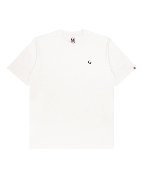 AAPE BY A BATHING APE(エーエイプバイアベイシングエイプ)の「AAPE NOW SHORT SLEEVE TEE(Tシャツ/カットソー・メンズ・ブラック/ヘザーグレー/ピンク/ブルー系その他/アイボリー/ワイン/ベージュ系その他2/ネイビー/グレー系その他/オレンジ/カーキ/パープル系その他4・MEDIUM/X-LARGE/XX-LARGE/SMALL/LARGE/XXX-LARGE)」の3枚目の写真