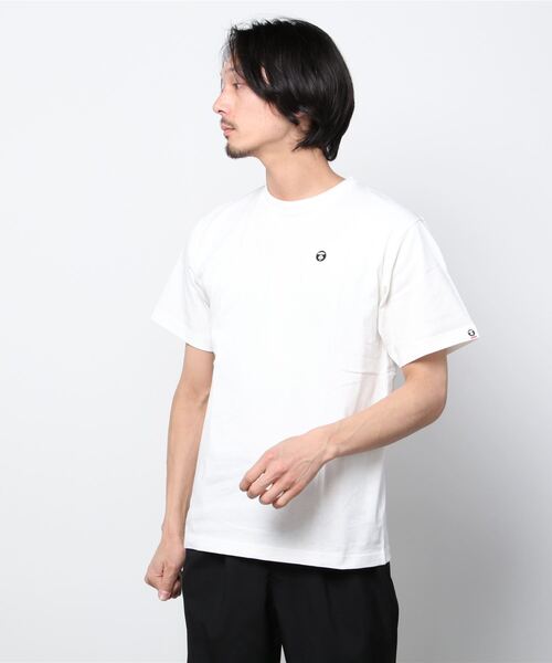 AAPE BY A BATHING APE(エーエイプバイアベイシングエイプ)の「AAPE NOW SHORT SLEEVE TEE(Tシャツ/カットソー・メンズ・ブラック/ヘザーグレー/ピンク/ブルー系その他/アイボリー/ワイン/ベージュ系その他2/ネイビー/グレー系その他/オレンジ/カーキ/パープル系その他4・MEDIUM/X-LARGE/XX-LARGE/SMALL/LARGE/XXX-LARGE)」の13枚目の写真