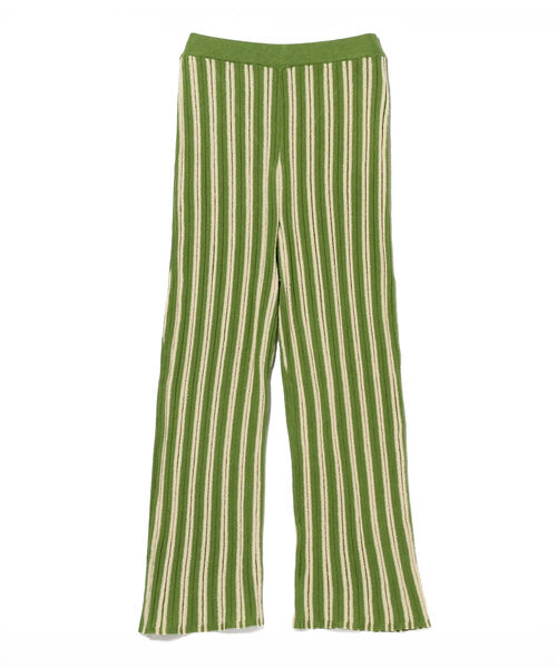 B:MING by BEAMS（ビーミングバイビームス）の「B:MING by BEAMS / ジャカード ニット パンツ 22SS（その他パンツ・レディース・オリーブ系/サックスブルー系・ONE SIZE）」の22枚目の写真