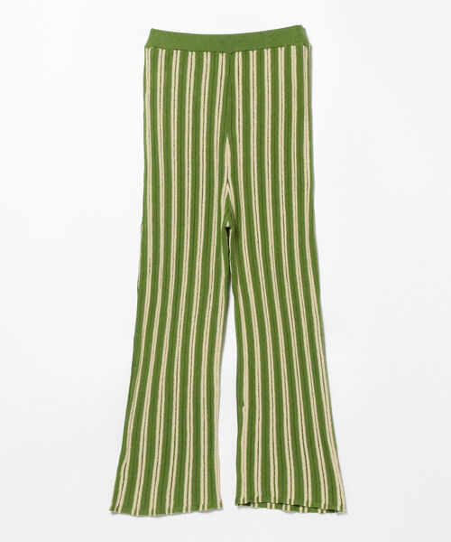 B:MING by BEAMS（ビーミングバイビームス）の「B:MING by BEAMS / ジャカード ニット パンツ 22SS（その他パンツ・レディース・オリーブ系/サックスブルー系・ONE SIZE）」の21枚目の写真