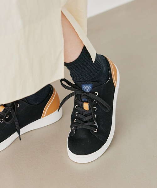 russet（ラシット）の「スニーカー(FP-015)（スニーカー・レディース・ブラック/キナリ/カーキ・22.5cm/23.5cm/24.5cm）」の7枚目の写真