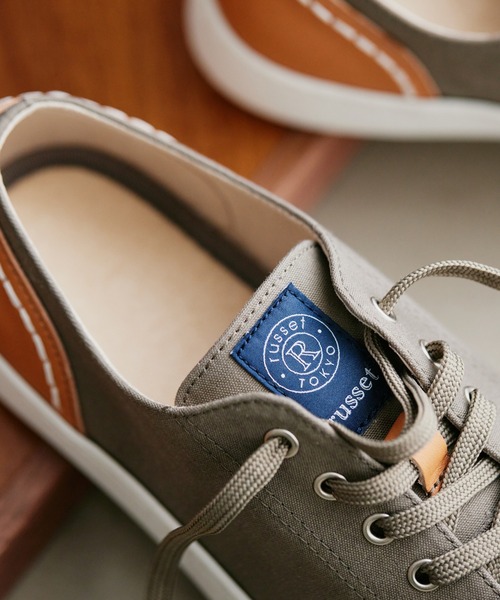 russet（ラシット）の「スニーカー(FP-015)（スニーカー・レディース・ブラック/キナリ/カーキ・22.5cm/23.5cm/24.5cm）」の18枚目の写真