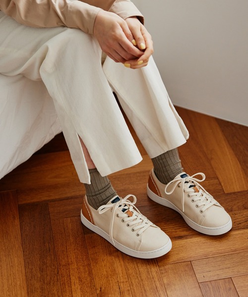 russet（ラシット）の「スニーカー(FP-015)（スニーカー・レディース・ブラック/キナリ/カーキ・22.5cm/23.5cm/24.5cm）」の15枚目の写真