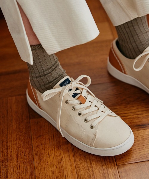 russet（ラシット）の「スニーカー(FP-015)（スニーカー・レディース・ブラック/キナリ/カーキ・22.5cm/23.5cm/24.5cm）」の11枚目の写真