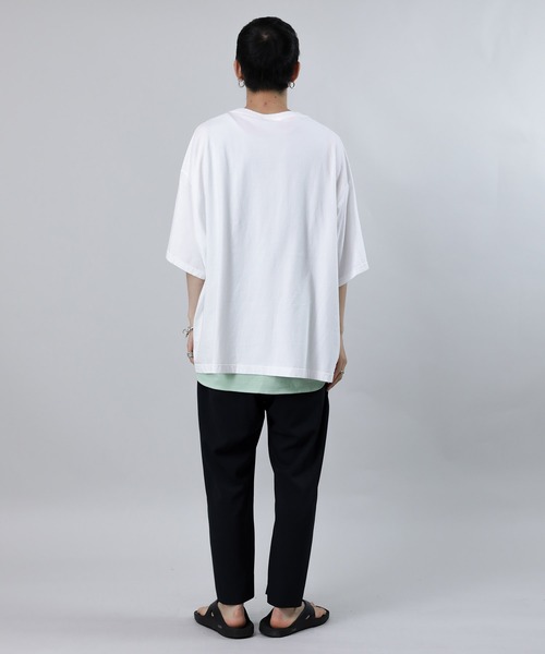 Iroquois（イロコイ）の「RUDE BOY BIG T（Tシャツ/カットソー・メンズ・ホワイト・1/2/3）」の4枚目の写真