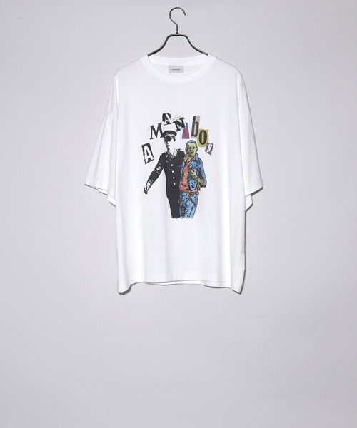 Iroquois（イロコイ）の「RUDE BOY BIG T（Tシャツ/カットソー・メンズ・ホワイト・1/2/3）」の6枚目の写真