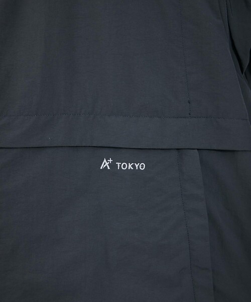 CITY TOKYO（シティトウキョウ）の「WARM UP　トラックジャケット（ブルゾン・メンズ・ダークグレー/オフホワイト/グリーン系その他・2/1）」の14枚目の写真