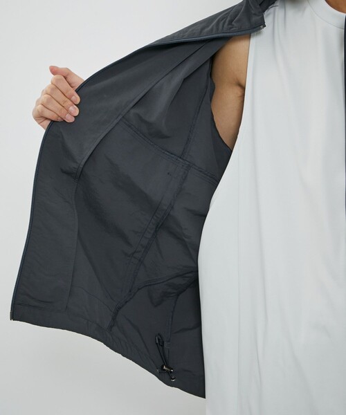 CITY TOKYO（シティトウキョウ）の「WARM UP　トラックジャケット（ブルゾン・メンズ・ダークグレー/オフホワイト/グリーン系その他・2/1）」の17枚目の写真