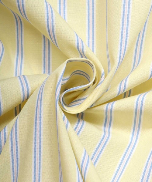 SITRY（シトリー）の「Oversize Drop shoulder Band Collar broadcloth shirt/オーバーサイズ ドロップショルダー バンドカラー ブロード シャツ（シャツ/ブラウス・メンズ・ホワイト/ブラック/サックスブルー/グリーン/グレイッシュベージュ/ホワイト系その他/パープル系その他/ブルー系その他/イエロー系その他/グリーン系その他/ブラック系その他・M/L/XL）」の19枚目の写真