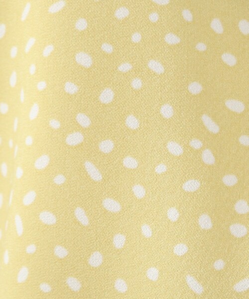 DRESKIP（ドレスキップ）の「◆シャ－リングドット柄ブラウス（シャツ/ブラウス・レディース・ライトグリーン系/ホワイト系8/ブラック系5/ライトイエロー系6・02/04/03）」の5枚目の写真