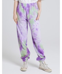 Tie-dye sweat pants