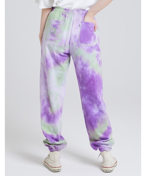 Little sunny bite（リトルサニーバイト）の「Tie-dye sweat pants（スウェットパンツ・レディース・パープル/ピンク/オレンジ・SMALL/MEDIUM）」の5枚目の写真