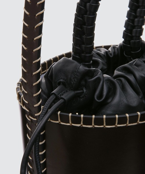素敵★CHLOE Louela レザー バケットバッグ Chloe(クロエ)の「LOUELA /スモール バケットバッグSMALL