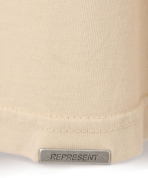 REPRESENT（リプレゼント）の「REPRESENT/リプレゼント/Tシャツ/カットソー/LOGO TSHIRT（Tシャツ/カットソー・メンズ・ホワイト・MEDIUM）」の8枚目の写真