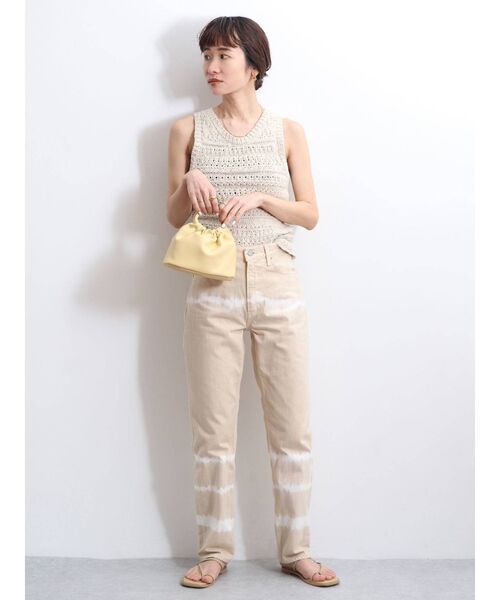 Ungrid（アングリッド）の「スラブニットタンクトップ（ニット/セーター・レディース・アイボリー/グリーン系その他/ブラウン・FREE）」の14枚目の写真