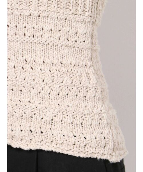 Ungrid（アングリッド）の「スラブニットタンクトップ（ニット/セーター・レディース・アイボリー/グリーン系その他/ブラウン・FREE）」の15枚目の写真