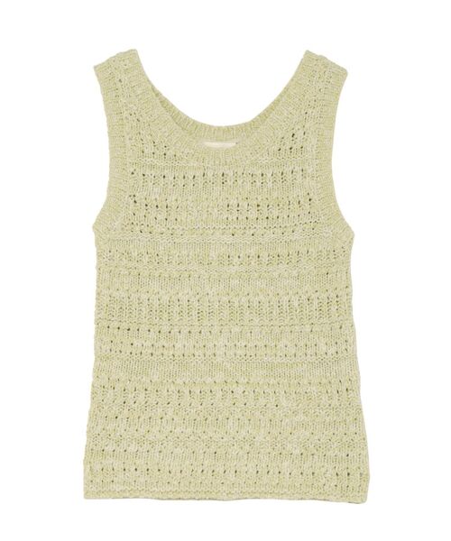 Ungrid（アングリッド）の「スラブニットタンクトップ（ニット/セーター・レディース・アイボリー/グリーン系その他/ブラウン・FREE）」の22枚目の写真