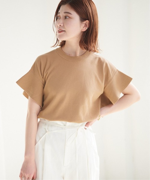 Spick &amp; Span - 【美品】フレンチスリーブプルオーバー Spick&Span|COOLフレアフレンチスリーブプルオーバー【一斉発売
