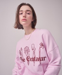 A'GEM/9 × .kom『THE CENTAUR/ザセントール』FOUR BEAUTIES SWEATSHIRT/フォービューティー スウェットシャツ 長袖 プルオーバー