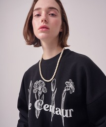 A'GEM/9 × .kom『THE CENTAUR/ザセントール』FOUR BEAUTIES SWEATSHIRT/フォービューティー スウェットシャツ 長袖 プルオーバー