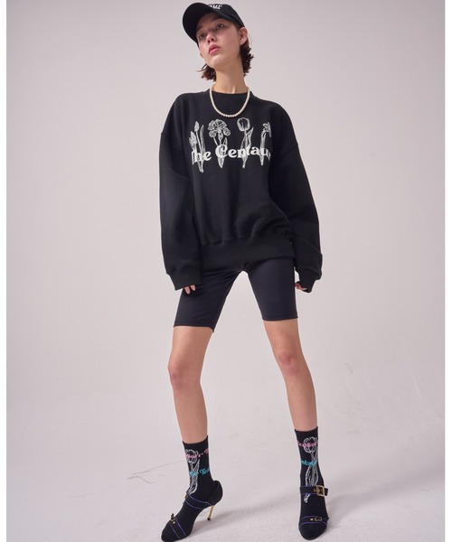THE CENTAUR(ザセントール)の「A'GEM/9 × .kom『THE CENTAUR/ザセントール』FOUR BEAUTIES SWEATSHIRT/フォービューティー スウェットシャツ 長袖 プルオーバー(スウェット・レディース・グレー/ピンク/ブルー/ブラック・FREE)」の11枚目の写真